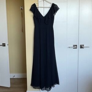 Navy Jenny Yoo Collection Evening Gown